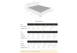 Palladio Boxspring - postel s úložným prostorem