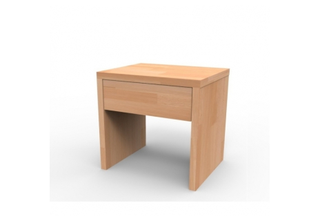 Noční stolek UNI se zásuvkou