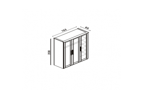 Skříň Petra - P3DDD