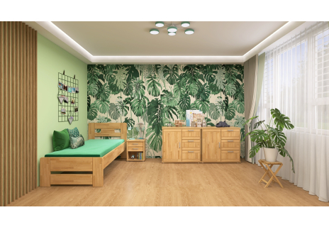 Postel Bora - masiv buk