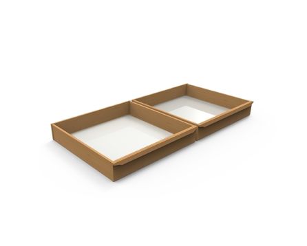 Zásuvky pod postel Petra 1/2